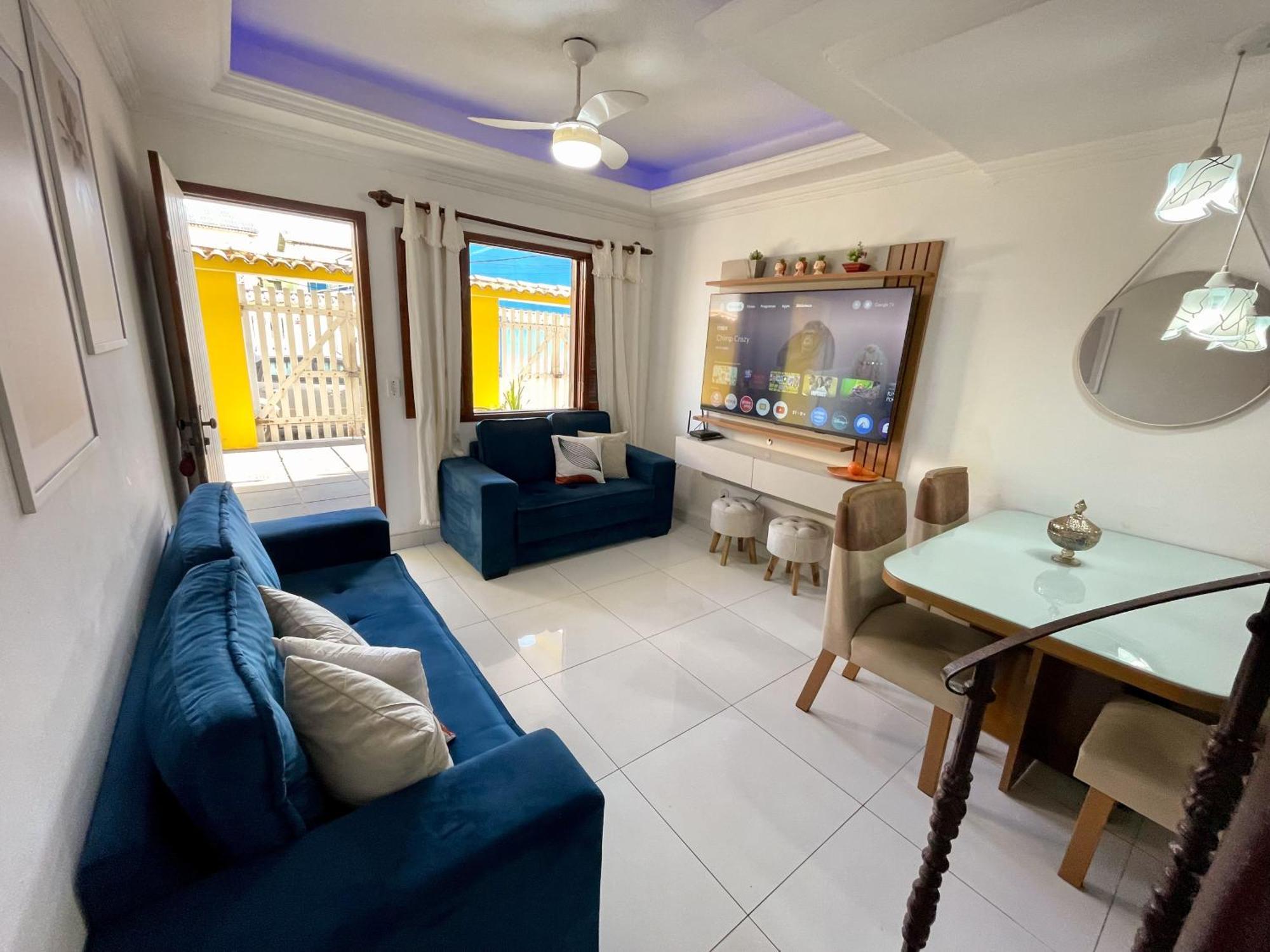 Casa Duplex Praia Das Dunas - Pe Na Areia - Ar Condicionado - Alto Padrao กาโบฟรีโอ ภายนอก รูปภาพ