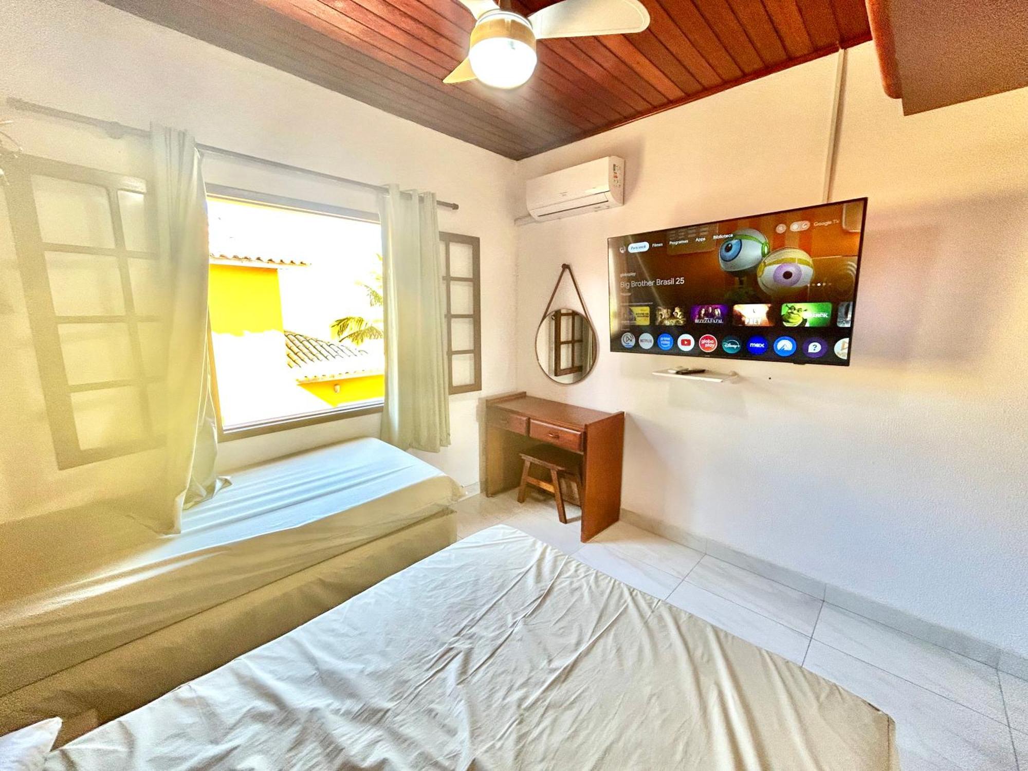 Casa Duplex Praia Das Dunas - Pe Na Areia - Ar Condicionado - Alto Padrao กาโบฟรีโอ ภายนอก รูปภาพ